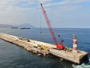 Reparación Molo de Abrigo, Puerto de Antofagasta 2022